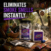 Odor Bomb Room Reset Kit – 2 Treatments – Professional Molecular Odor Eliminator for Cars, Rooms, Smoke, Pet & Musty Odors