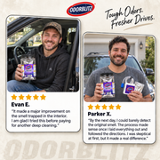 Vehicle Odor Elimination Kit – 2 Treatments – Professional Molecular Odor Eliminator for Vehicles, Smoke, Pet & Musty Odors
