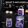 Odor Bomb Room Reset Kit – 2 Treatments – Professional Molecular Odor Eliminator for Cars, Rooms, Smoke, Pet & Musty Odors